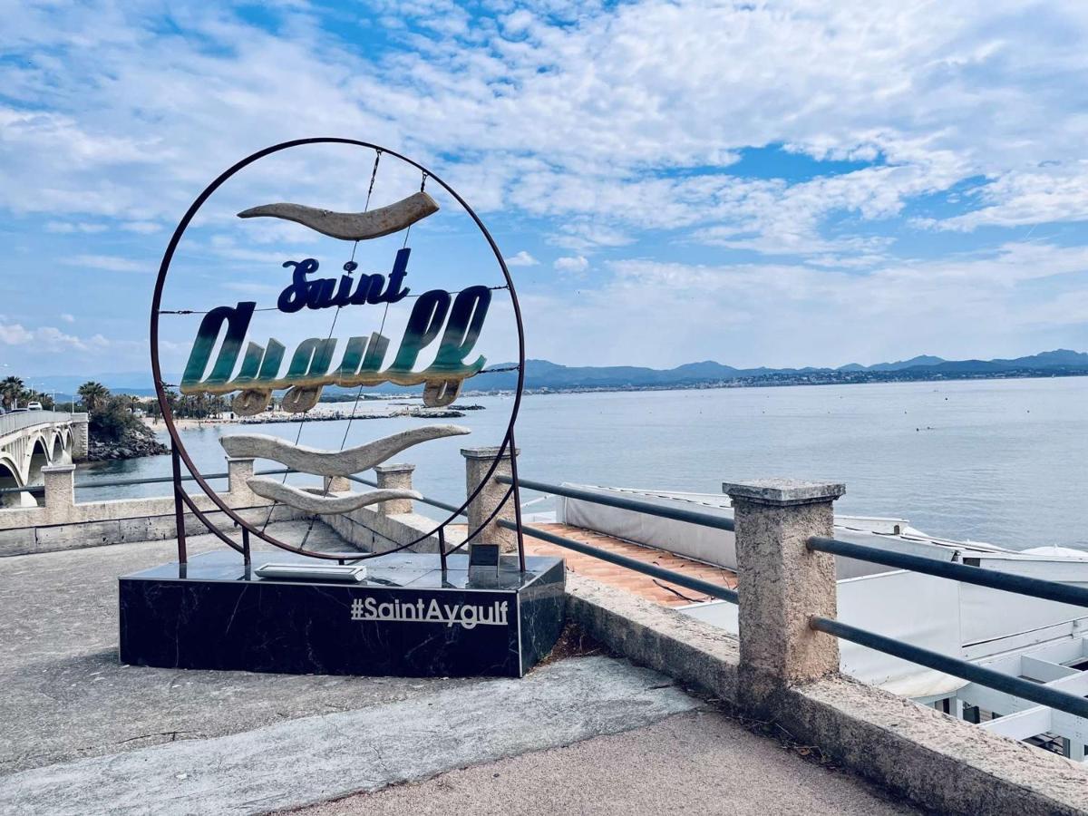 Studio Cabine Avec Piscine, Tennis Et Parking A 400M De La Plage - 4 Couchages, Saint-Aygulf - Fr-1-226A-89 แซงเตกูลฟ์ ภายนอก รูปภาพ